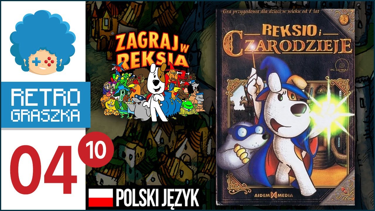 Reksio i Czarodzieje PL #4 (#10) | Syndrom budyniu na ptaku :v