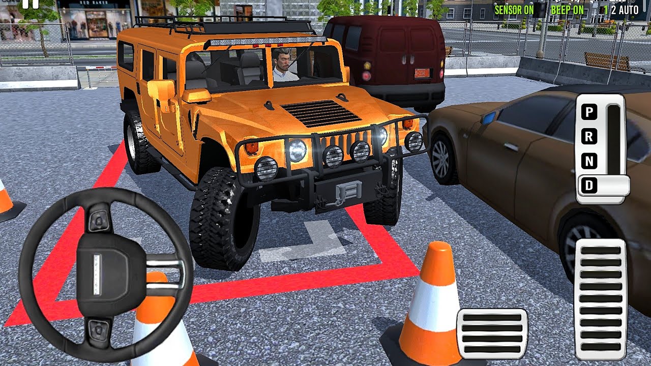 New Parking-School 2026: Real Driving License Sim Multi-Level Parking - Car Game Android Gameplay