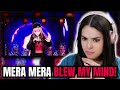 Mori Calliope MERA MERA Reaction 🔥 | Her Voice Went FULL POWER in This Song!