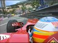 Alonso crashes in Monnoco - pratice 3 live!.2010