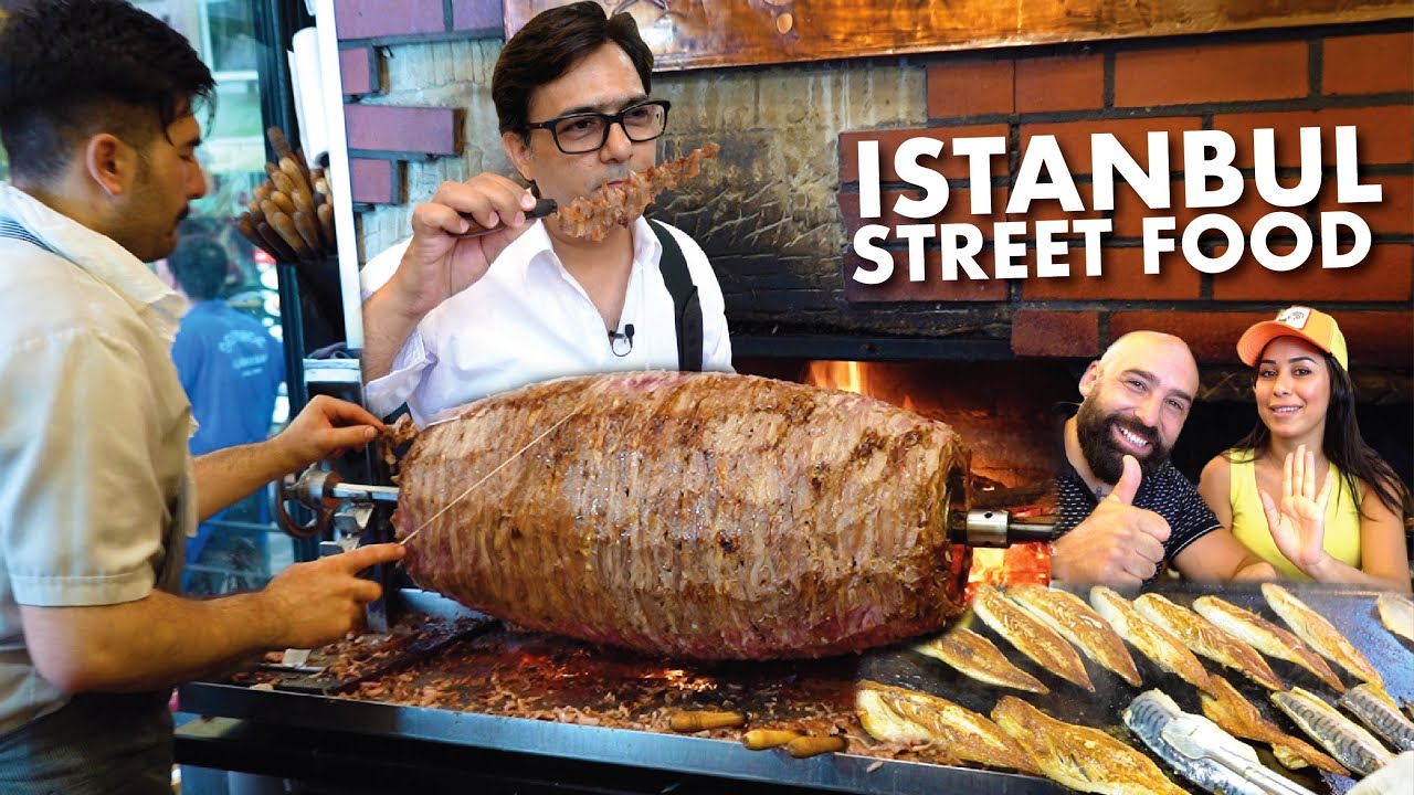 Turkish Fish Sandwich | Cag Kebap Istanbul In Istanbul | Istanbul Street Food Turkey