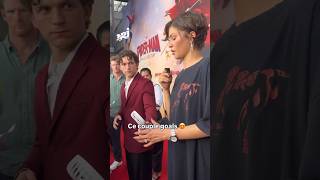Tom offers Zendaya his fan even when wearing 3 layers 😭❤️ couple goals #tomdaya #tomholland #zendaya