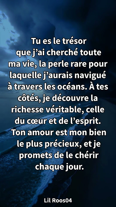 Tu es le trésor que j’ai cherché toute ma vie 💞❤️ #amour #citation #paroles #jetaime