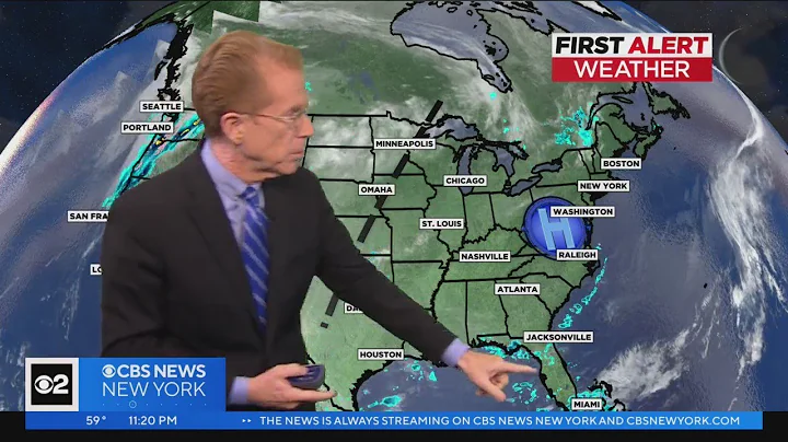 First Alert Weather: CBS2's 4/10 nightly update at 11 p.m.