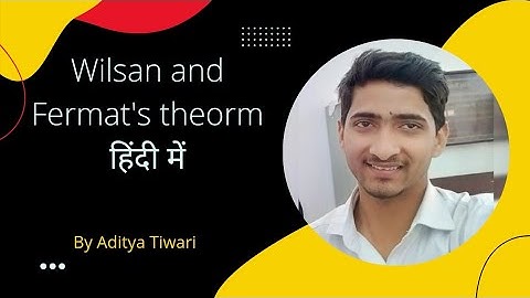 Wilsan and Fermat
