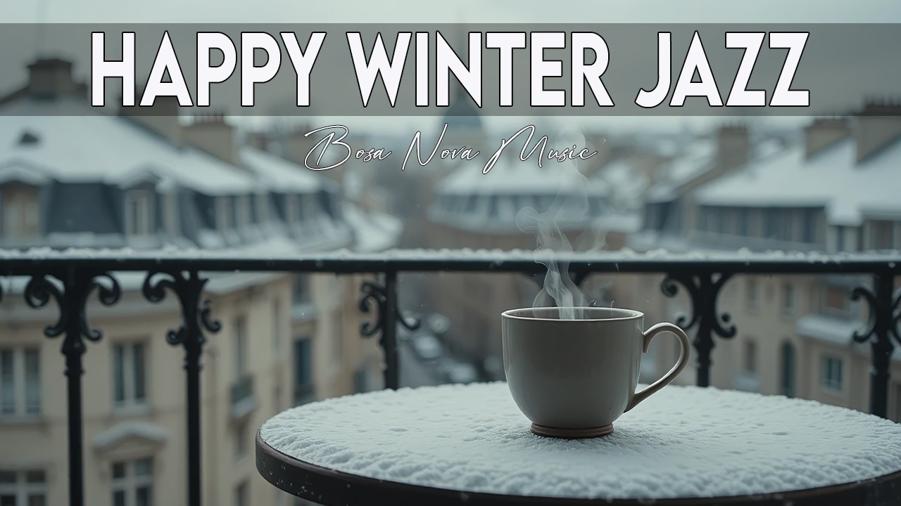 Happy February Jazz ☕ Feeling Relaxing Jazz Cafe Music & Bossa Nova Piano For Work, Study, Relax