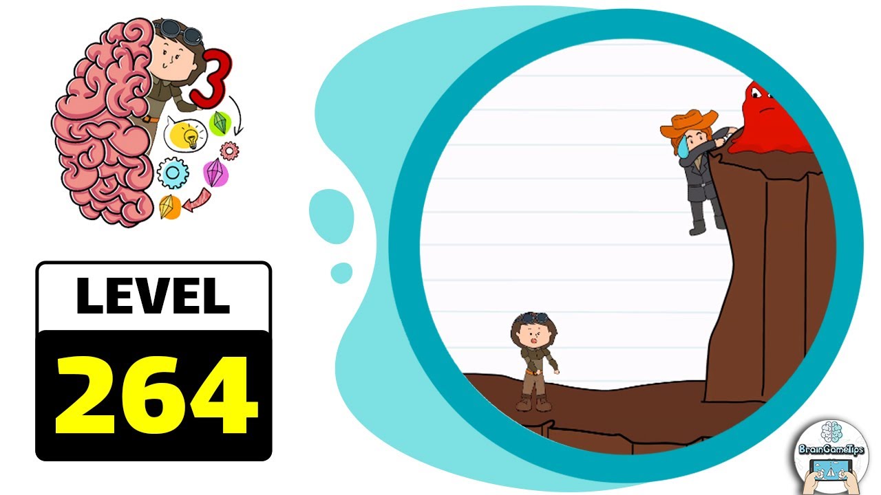 Brain Test 3 Level 264 Walkthrough - YouTube