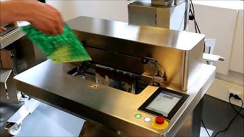 Audion Speedpack auto bagging machine sealing laminate with print