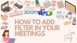 HOW TO USE SNAPCHAT FILTERS IN YOUR ZOOM, GOOGLE MEET, MS TEAMS MEETINGS | TUTORIAL | LEER DAILY screenshot 2