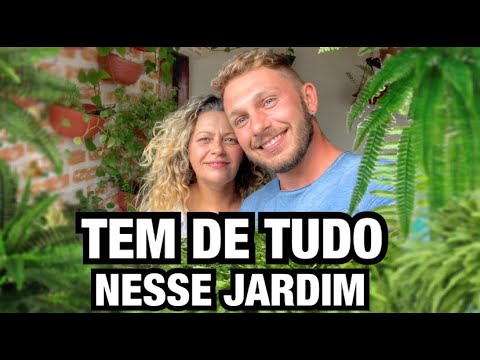 TOUR por um JARDIM COLORIDO somente em VASOS | Henrique Buttler