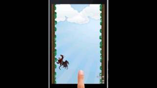 Ninjump like game - iOS demo screenshot 1