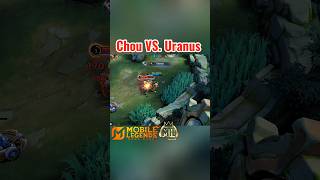 99% IQ Chou vs. Uranus exp #mobilelegends #mlbb #chooofistgaming