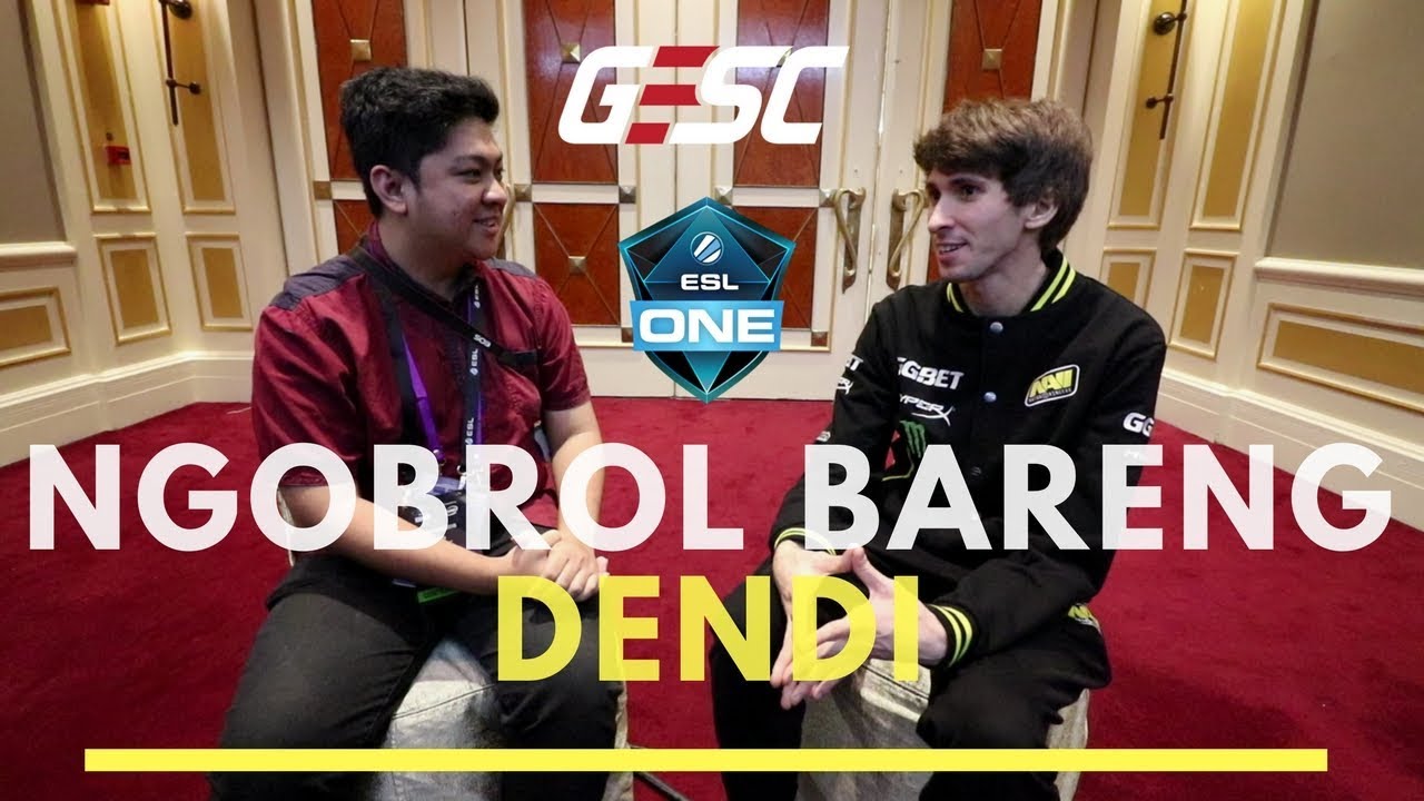 Ngobrol Bareng Dendi Sebelum Jakarta Minor! - Dendi Interview - ESL One Genting - Dota 2 Indonesia