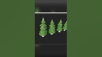 Blender 3 - Unreal Engine 5 - Tree Environments #shorts #short #shortvideo