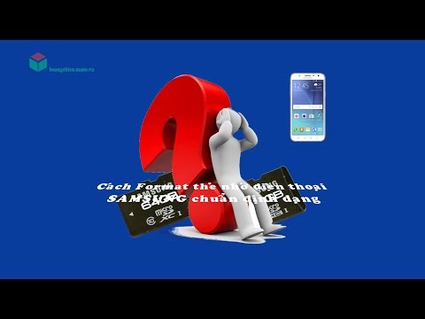 Video Cách Format thẻ SD chuẩn định dạng cho điện thoại... - youtube