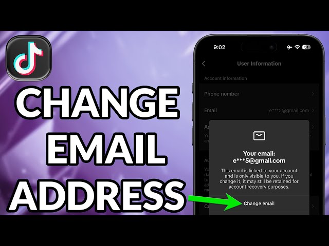 How To Change Email In TikTok Account class=