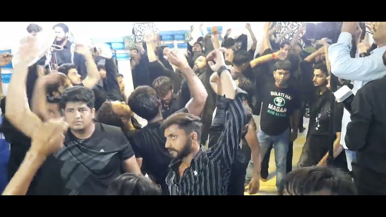 Anjuman Asgariya Qadeem 9 Muharram (2022-1444) Azadari Manjhanpur Kaushambi