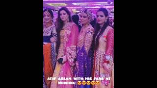 Atif aslam with his fans at wedding ?? | Pakistani Wedding | shorts ytshorts