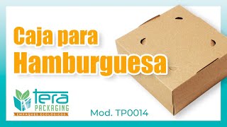 Caja para hamburguesa | Tera Packaging