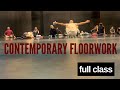 Floorwork class kibbutz contemporary dance company kcdc