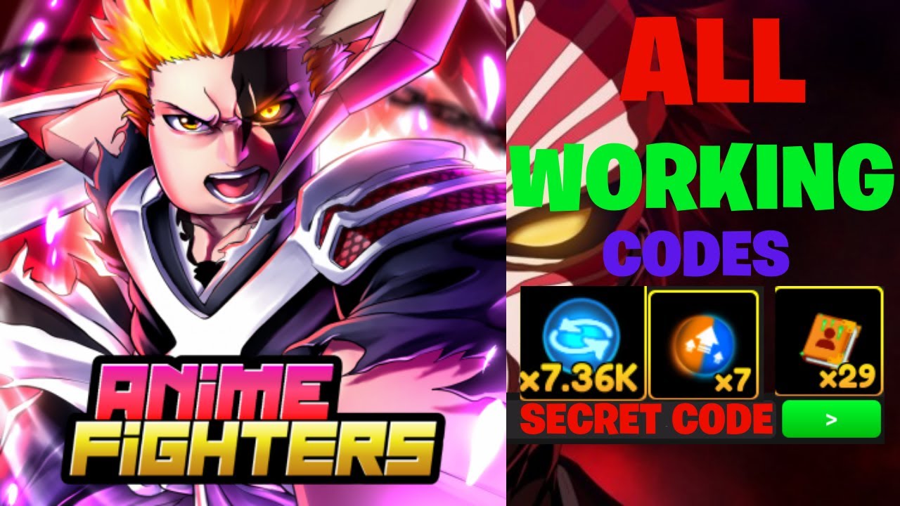 Code Anime Fighters Simulator mới nhất tháng 10/2023