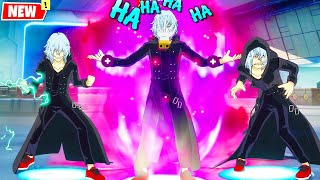 TOMURA SHIGARAKI Fortnite x MY HERO ACADEMIA Fortnite Funny Built-In Emotes #mhavillains