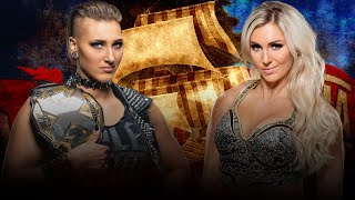 Rhea Ripley Vs Charlotte Flair NXT Women's Championship | Wrestlemania 36