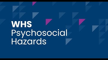 Code of Practice: Managing Psychosocial Hazards at Work