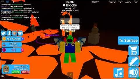 Lava World looks like mining simulator