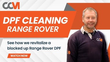 Range Rover DPF Clean | Carbon Clean DCS 20 Demonstration