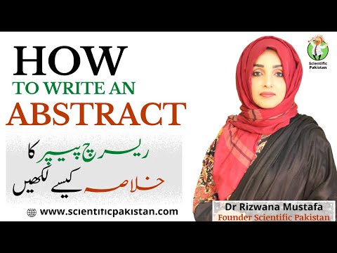 How To Write an Abstract Of Your Research Writings (Improve The Face Of Your Research Writings)