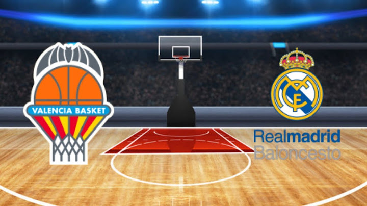 Real Madrid Baloncesto vs Pamesa Valencia final de baloncesto en directo hoy
