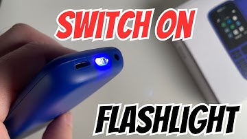 How To Switch On The Flashlight Nokia 105