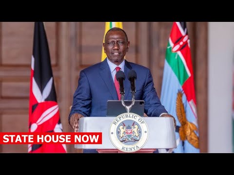 LIVE PRESIDENT RUTO ADDRESSING THE NATION NOW STATE HOUSE HOURS AFTER VISITING UGANDA S MUSEVENI
