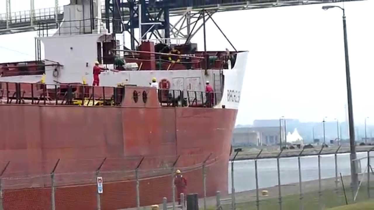 Birchglen landing crew at the Soo locks