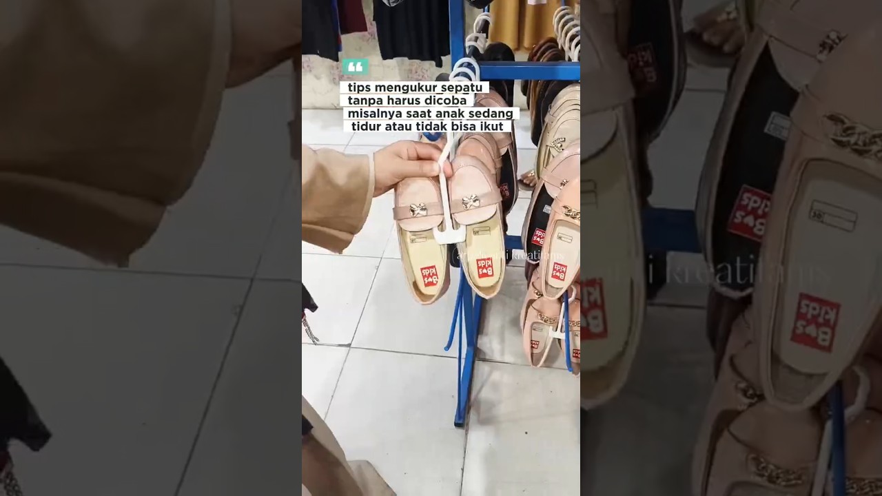 tips mengukur sepatu ukurannya pas tanpa dicoba #lifehacks #tipsandtricks #viralvideo #trending #fyi