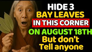 HIDE 3 Bay Leaves in THIS Corner and Say Goodbye to POVERTY – Buddhist Wisdom