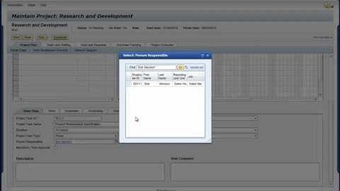 SAP Business ByDesign Project Management -- Improving Project Management Effectiveness: Product Demo