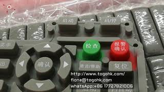 how to make silicone keypad / Silicone Buttons Manufacturing Process