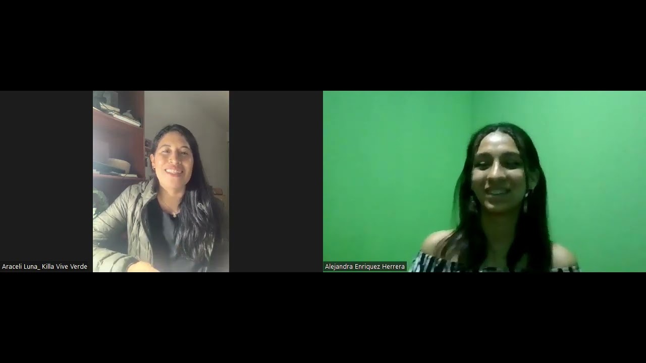 Araceli Luna fundadora de "Killa viva verde" nos cuenta cómo nació este proyecto eco amigable