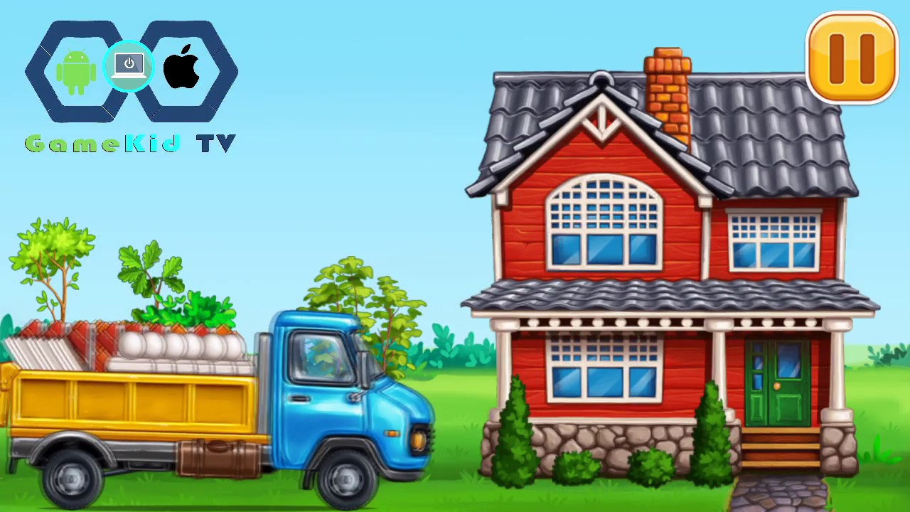 build a house | Android Gameplay Video , Game , Gamekid TV - YouTube