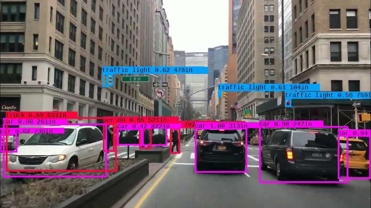 Yolo image detection and single camera distance estimation youtube