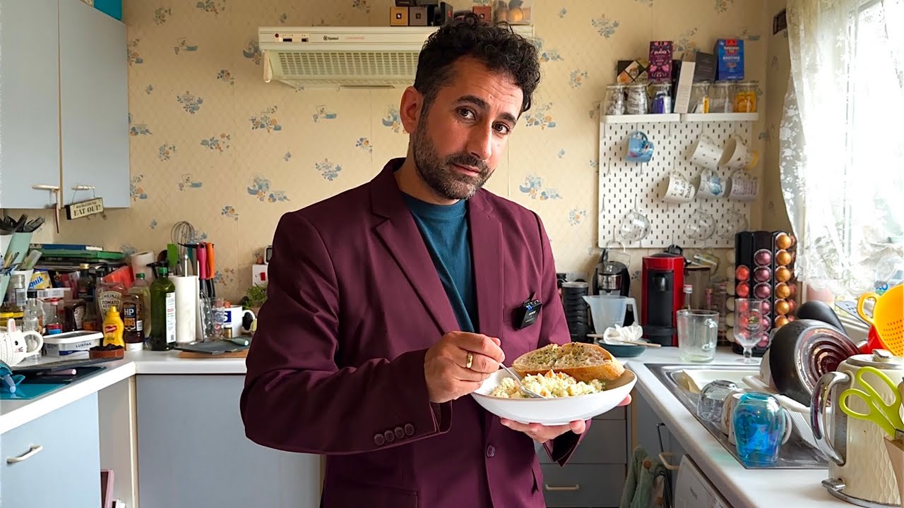 ASMR Cooking - пикантное ризотто с лососем