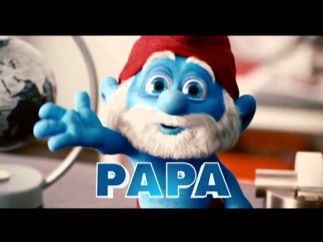Papa smurf movie discount