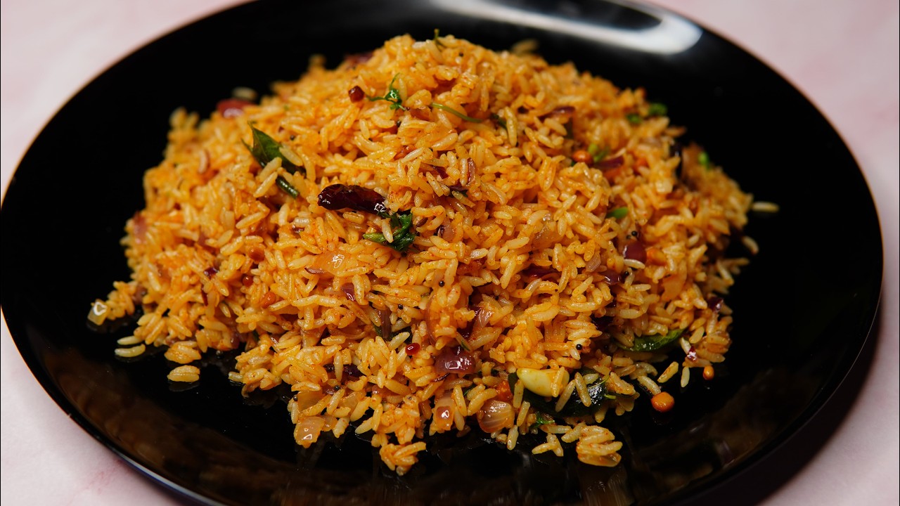 ಕೇವಲ 10 ನಿಮಿಷ ಈ ಬೆಳ್ಳುಳ್ಳಿ ರೈಸ್ ಮಾಡೋಕೆ | Quick Garlic rice | Garlic rice at home | Tasty Fried Rice