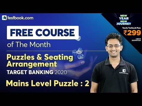 Geometrical Figure based Puzzle for Bank Exams | Part 7 | Free Course of the Month [12]