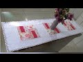 CAMINHO DE MESA FEITO COM RETALHOS - DIY PATCHWORK Table-cloth