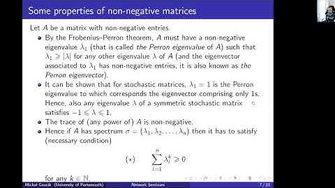 Michal Gnacik: The inverse eigenvalue problem for symmetric doubly stochastic matrices