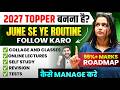 College + Coaching + Self Study Ka Perfect Routine | 2027 Topper Strategy 95%+ Marks Roadmap ASC