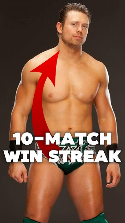 When The Miz had a great win streak going on #wwe #wrestling #shorts